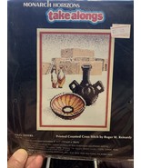 Monach Horizons Take Alongs Counted Cross Stitch Kit Two Sisters Pottery... - $179.71 MXN
