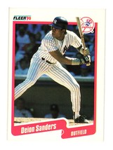 1990 Fleer Canadian #454 Deion Sanders New York Yankees - £2.39 GBP
