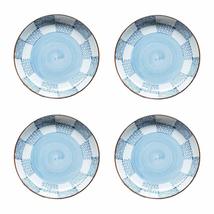 4pcs Set Handmade Artwork Ceramics Chinaware Porcelain Dinner Plates Dinnerware  - £30.98 GBP