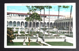 Ringling Art Museum Main Court Garden Statues Sarasota Florida FL Postca... - $6.99