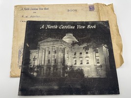 A North Carolina View Book 1943 Photographs Historical &amp; Original Evnelope  - £14.12 GBP