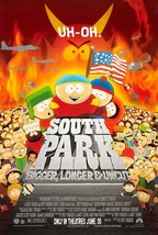 1999 South Park Bigger Longer &amp; Uncut Movie Poster 11X17 Cartman Kenny Kyle  - £8.69 GBP