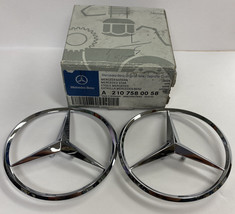 Lot 2 Mercedes-Benz Star Emblem Boot Lid A2107580058 - $54.75