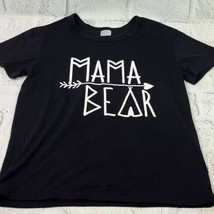 Black Mama Bear Arrow Tshirt Crew Neck Small - £15.87 GBP