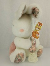 Tb Trading Co Ltd Stuffed Plush Easter Bunny Carrot Floral Lace White Pi... - £62.27 GBP