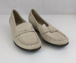 SAS Tripad Comfort Leather Slip-On Women&#39;s Loafer Shoes Size 7.5 Narrow - £18.95 GBP