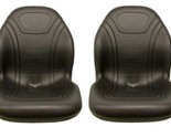 Kawasaki Teryx Black Vinyl Bucket Seat Pair - Fits 2008-2013 - Milsco XB200 - £216.51 GBP