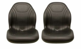 Kawasaki Teryx Black Vinyl Bucket Seat Pair - Fits 2008-2013 - Milsco XB200 - £215.14 GBP