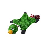 Anywags Pet Toys Green Plush Squeaky Duck Soft Play Gear - $39.10 CAD