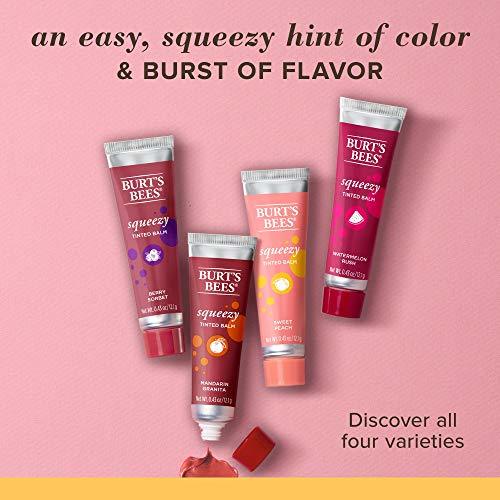 BURTS BEES Sweet Peach Squeezy Tinted Lip Balm, 12.1 GR Item image 14