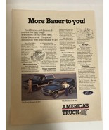 1985 Ford Bronco Vintage Print Ad Advertisement pa30 - $8.90