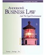 Anderson&#39;s Business Law and The Legal Environment [Jul 03, 2001] Twomey,... - £38.91 GBP