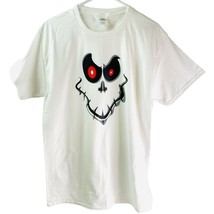 Halloween T Shirt Ghost Face Adult Unisex Medium NEW Additional Sizes Av... - $14.03