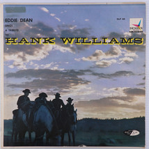 Eddie Dean Sings A Tribute To Hank Williams - 1958 Mono Country LP Design DLP 89 - £3.38 GBP
