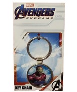 Marvel Avengers End Game Iron Man Silver Metal Keychain Keyring (14+) - £6.22 GBP