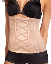 Maidenform Women&#39;s Sexy Lace Firm Control Waistnipper, Champagne Shimmer/Ivory,  - £7.90 GBP+