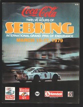 Sebring 12 Hour Sports Car Race Program 3/1979- Int&#39;l Grand Prix of Endurance... - $122.22