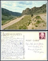WYOMING Postcard - Switchback Through Tensleep Canyon in Big Horn Mountains O42 - £2.52 GBP
