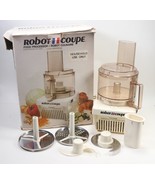 Robot Coupe RC2000 Food Processor &amp; Attachments Grater Slicer Box - $134.99