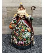 Jim Shore 12 Days of Christmas My True Love Gave to Me 12&quot; Santa Figure ... - $1,461.98 MXN
