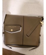 Marc Jacobs The Mini Sling Convertible Leather Hobo Purse - Military Green - €171,08 EUR
