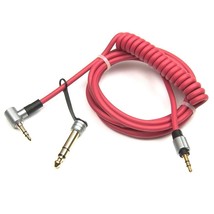 3.5Mm &amp; 6.5Mm Replacement Audio Cable Headphone Cord For Monster Beats P... - £13.36 GBP