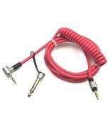 3.5Mm &amp; 6.5Mm Replacement Audio Cable Headphone Cord For Monster Beats P... - £13.36 GBP