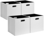 11X11 Storage Cubes, Collapsible Storage Bins With Dual Handles, Fabric ... - $62.99