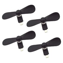 Personal Mini Usb Fans For Cellphones - 4 Pack Portable Cell Phone Fan S... - £14.38 GBP