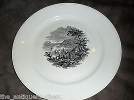 Ridgway American Historical collector plate Black Transferware Plate, Ruggles - £73.80 GBP