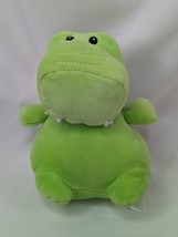 Animal Adventure Green Dinosaur Plush Round 6 Inch 2019 Stuffed Animal Toy - £15.84 GBP