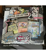 Pokémon Scarlet &amp; Violet: Black Bolt and White Flare Poster Collection -... - $49.50