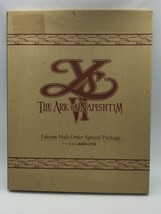 Ys VI: The Ark of Napishtim Falcolm Mail-Order Special Package w/ soundtrack CD - £66.19 GBP