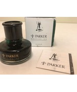 Parker &quot;Penman&quot; Writing Ink, Emerald 50ml Bottle, Made In England, *Missing - $129.04 CAD