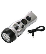 Dynamo Flashlight with Am/Fm Radio, Siren, and Cell Phone Charger - €35,52 EUR