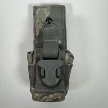 USAF Radio MOLLE Pouch Pocket ABU Tiger Stripe Camo Small Radio Holder - $13.95 CAD