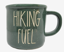 RAE DUNN Coffee Cup Mug HIKING FUEL Magenta Artisan Collection NWOT - $13.99