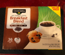 Clover Valley Breakfast Blend Kcups 36CT - £18.85 GBP