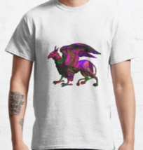 Colorful Abstract Griffin Infinity Classic T-Shirt - £16.88 GBP