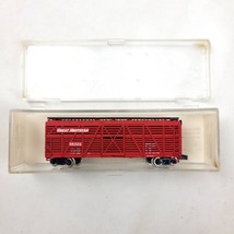 N Scale Atlas 2256 ACL Atlantic Coast Line 40&#39; Stock Cattle Car Red - $335.87 MXN