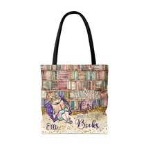 Personalised Tote Bag, Just A Girl Who Loves Books, Blonde Hair  Tote bag, 3 Siz - £22.01 GBP - £26.14 GBP