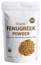 Fenugreek Powder(Methi) for Hair care and Breast Milk supply, certified Organic - £31.96 GBP