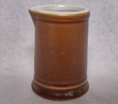 Hall Brown Creamer Restaurantware Crock 3.5&quot; Tall - $12.95