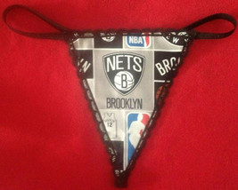 New Womens BROOKLYN NETS New York Basketball Gstring Thong Nba Underwear - £15.17 GBP