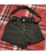 Forever 21 Misses Black Denim Shorts Size S Small - €5,93 EUR