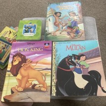 Lot Of 4 Disney Books Count With Us,The Jungle Book 2,Lion King, Milan - £8.84 GBP