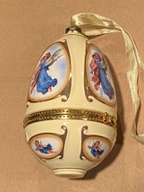 Angels Ceramic Singing Christmas Ornament *Pre Owned/Nice Condition* ii1 - $14.99