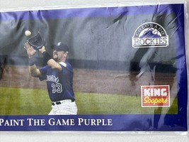 Larry Walker Colorado Rockies 2002 Gold Glove Coors Field Baseball Lapel... - $5.95