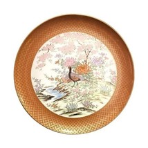 Vintage SHIBATA TOYO Hand-Painted Japanese Porcelain Plate Pheasant Gold Trim - £54.38 GBP