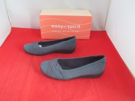 EASY SPIRIT Acasia Round Toe Casual Flats  Dark Blue - US Size - 7 1/2 W... - £24.63 GBP